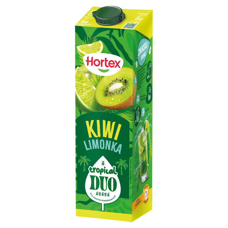 Napój wieloowocowy z kiwi i limonką