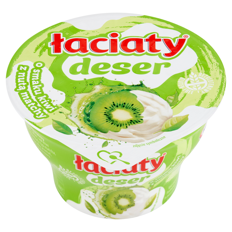 Deser o smaku kiwi z nutą matchy