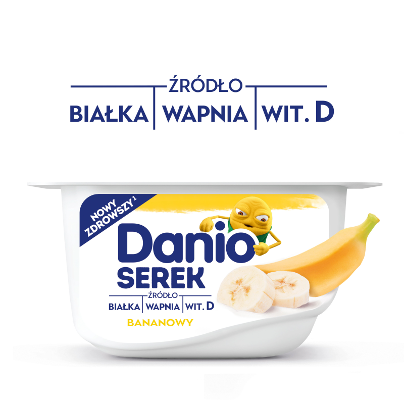 Serek homogenizowany bananowy
