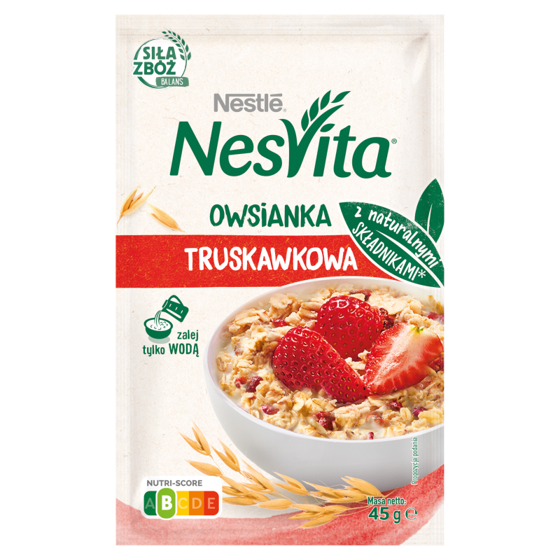 Owsianka truskawkowa (instant)