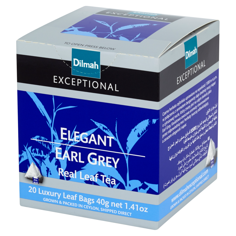 Herbata czarna EARL GREY o dużych liściach (20 tor.)
