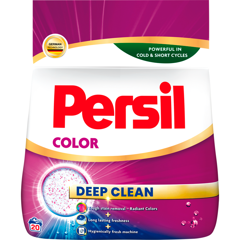 Proszek do prania tkanin kolorowych 20 prań Deep Clean Color 1100g