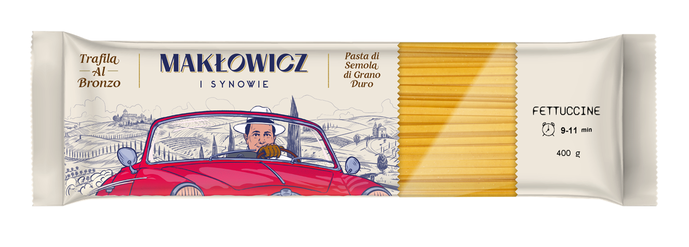 Makaron Fettuccine (z semoliny z pszenicy durum)