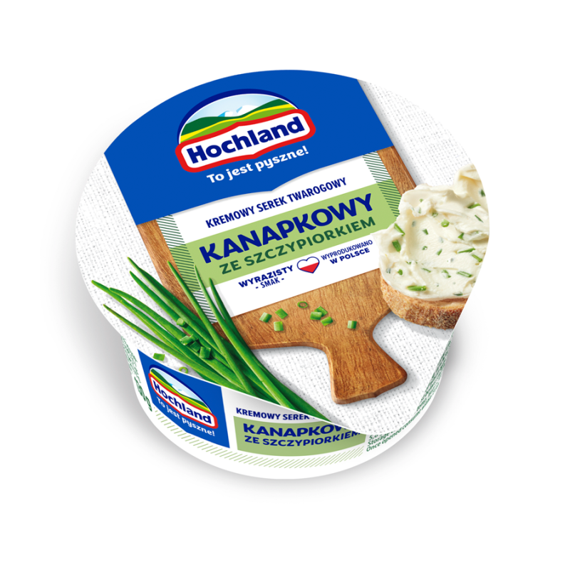 Ser twarogowy ze szczypiorkiem