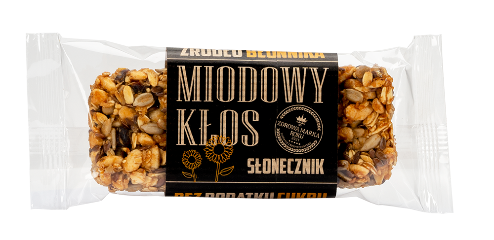 Baton miodowy kłos słonecznik