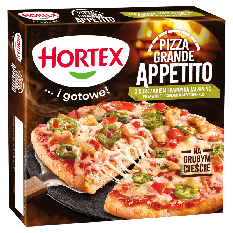 Pizza z kurczakiem i papryką jalapeno