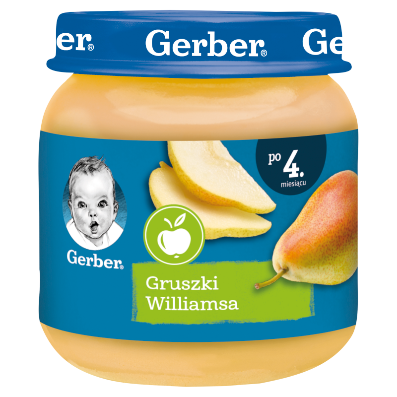 Gruszki Williamsa dla niemowląt po 4 miesiącu