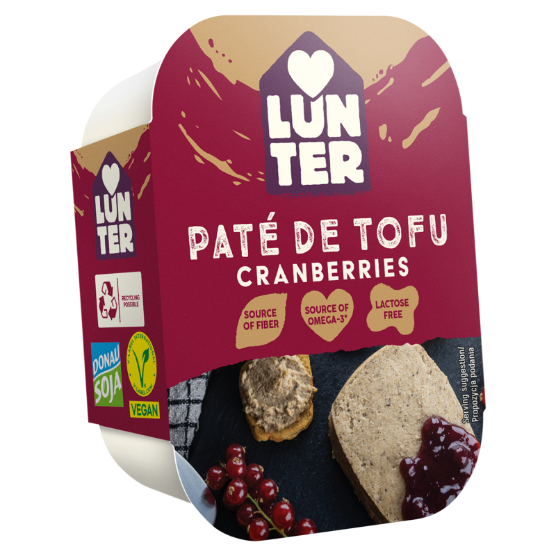 Pate żurawinowe wegańskie (pasztet z tofu)