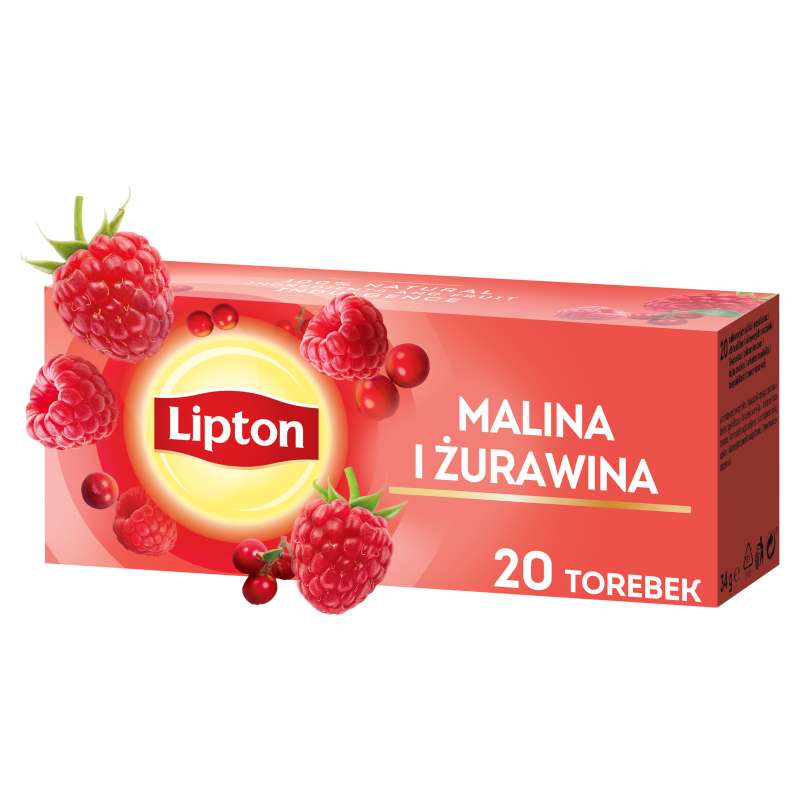 Herbatka owocowa - malina i żurawina (20 tor.)