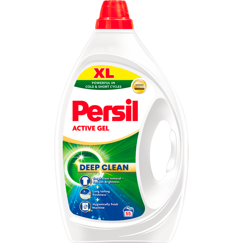 Żel do prania tkanin białych 55 prań Deep Clean 2475ml