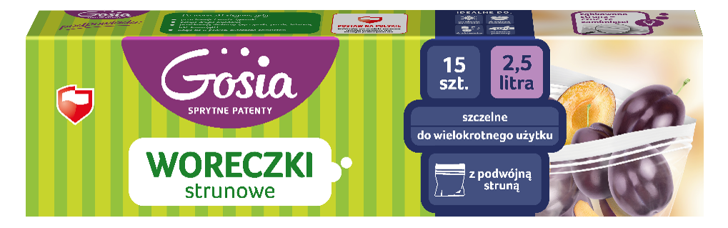 Woreczki strunowe 25 L 15 szt.