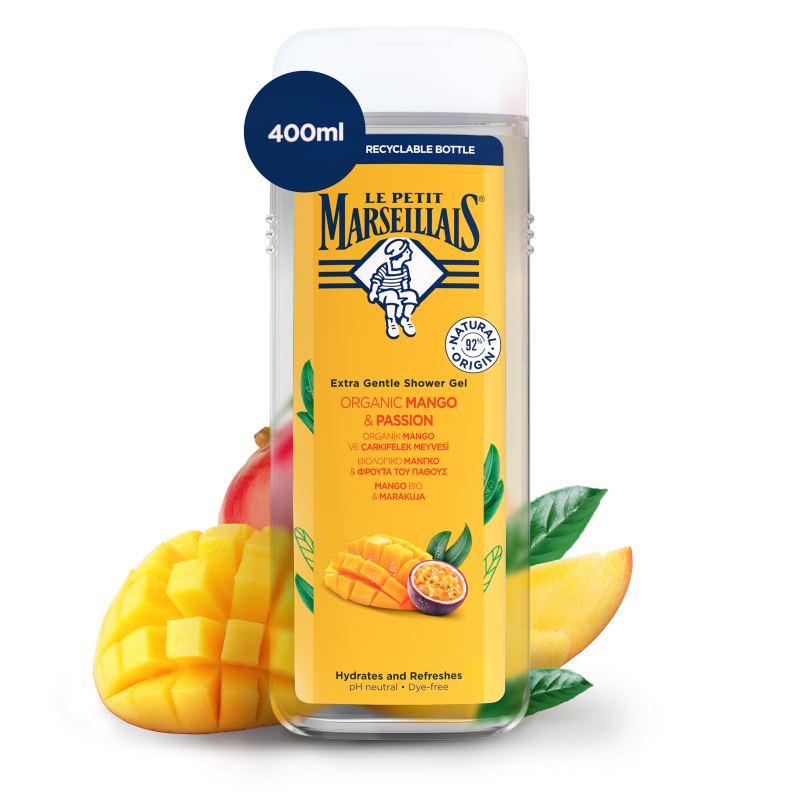 Żel pod prysznic mango bio i marakuja
