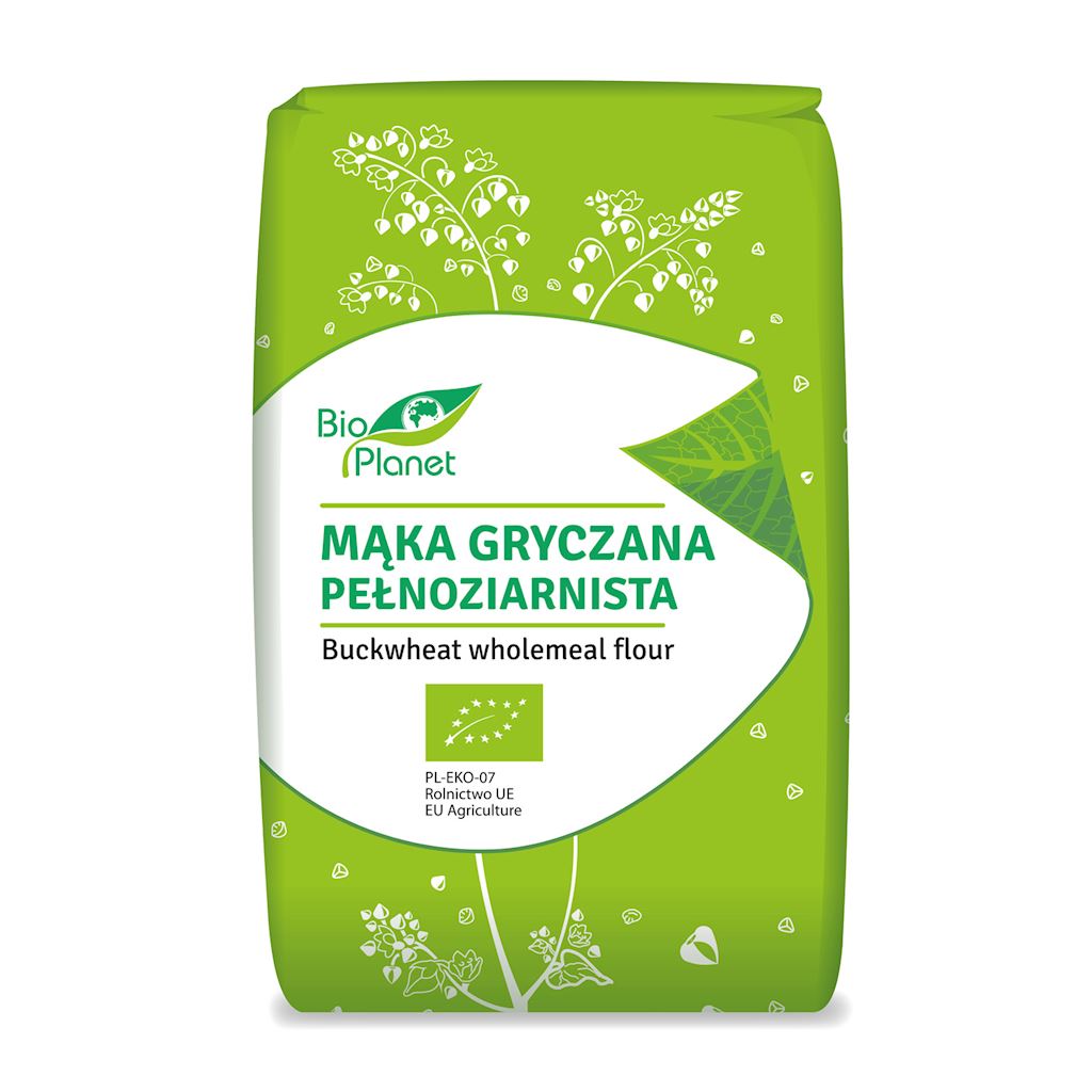 Mąka gryczana pełnoziarnista BIO