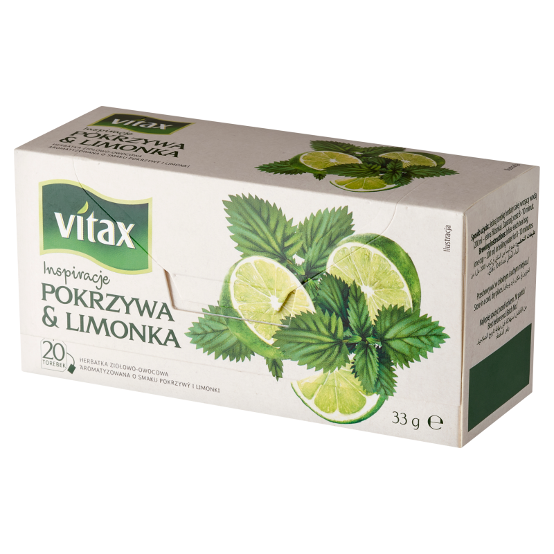 Herbata Pokrzywa & Limonka 20 torebek ex.
