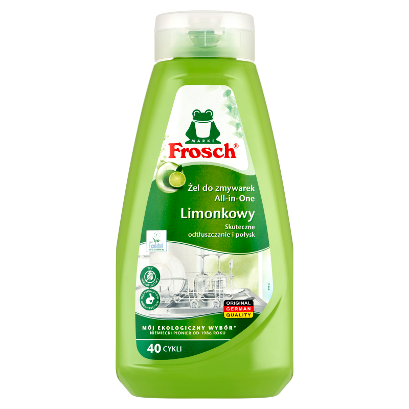 Żel do mycia naczyń w zmywarce Limonka 650ml