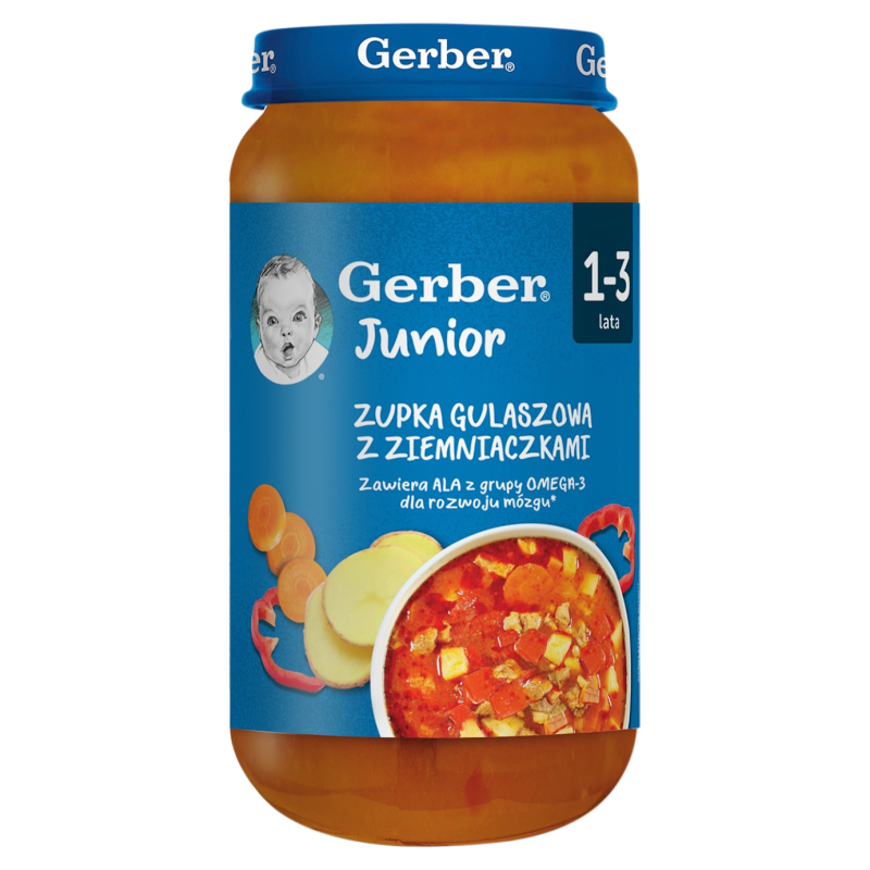 Zupka gulaszowa z ziemniaczkami 1-3 lata