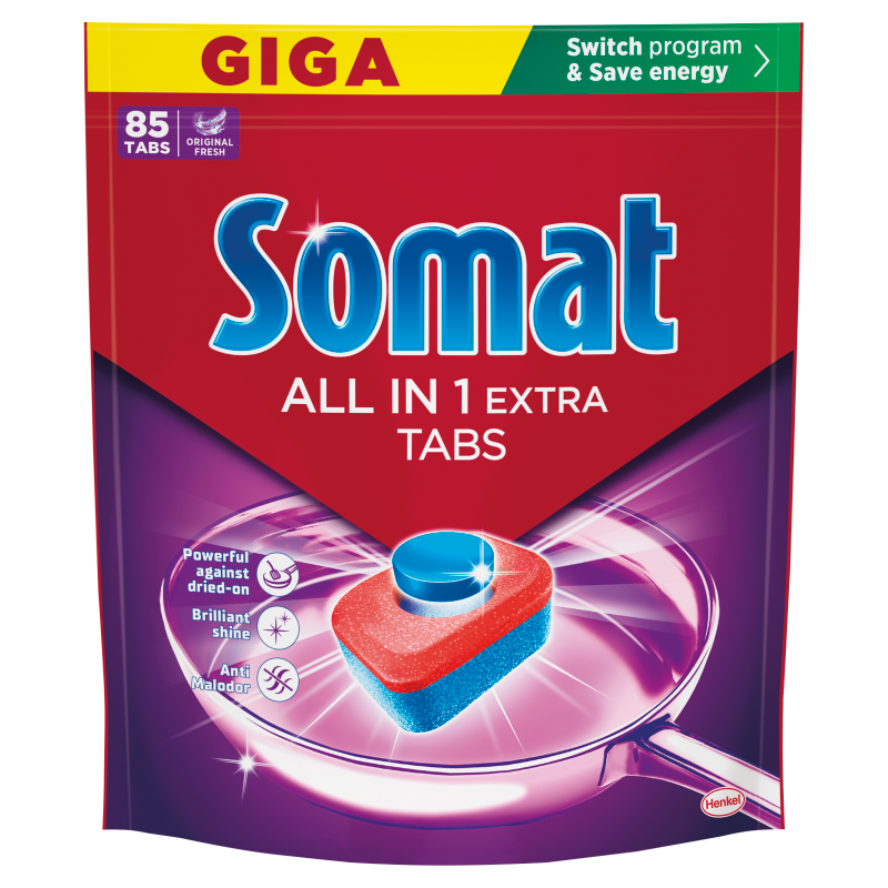 Tabletki do zmywarki All in One Extra 85 szt.