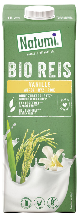 Napój Ryżowo-Waniliowy bezglutenowy BIO