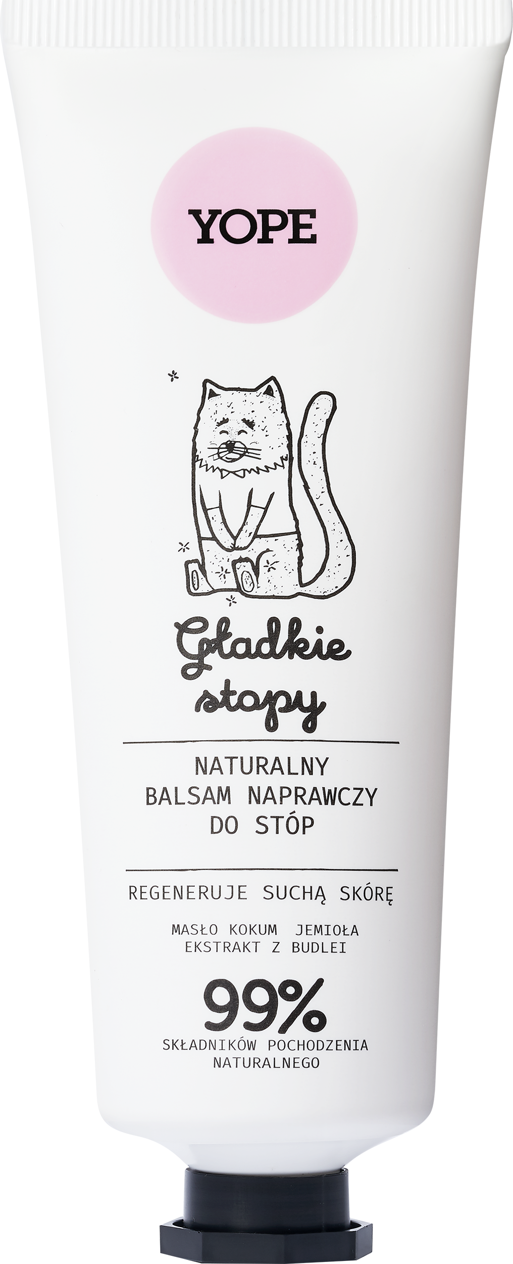 Naturalny balsam naprawczy do stóp