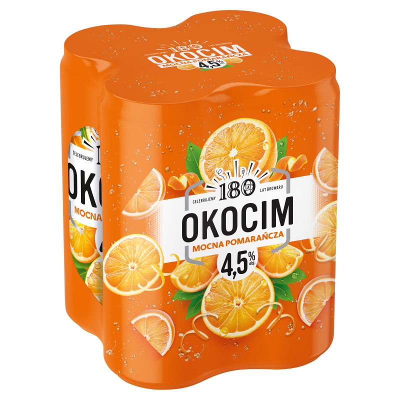 MOCNA POMARAŃCZA Piwo 4x500ml (puszka)