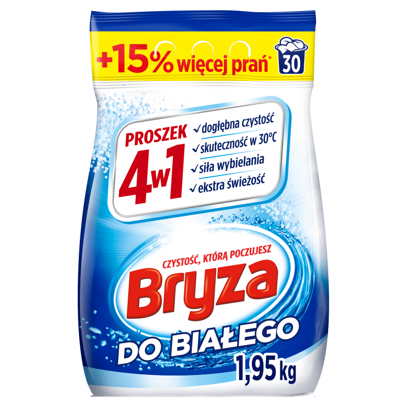 Proszek do prania tkanin białych 30 prań 1950g