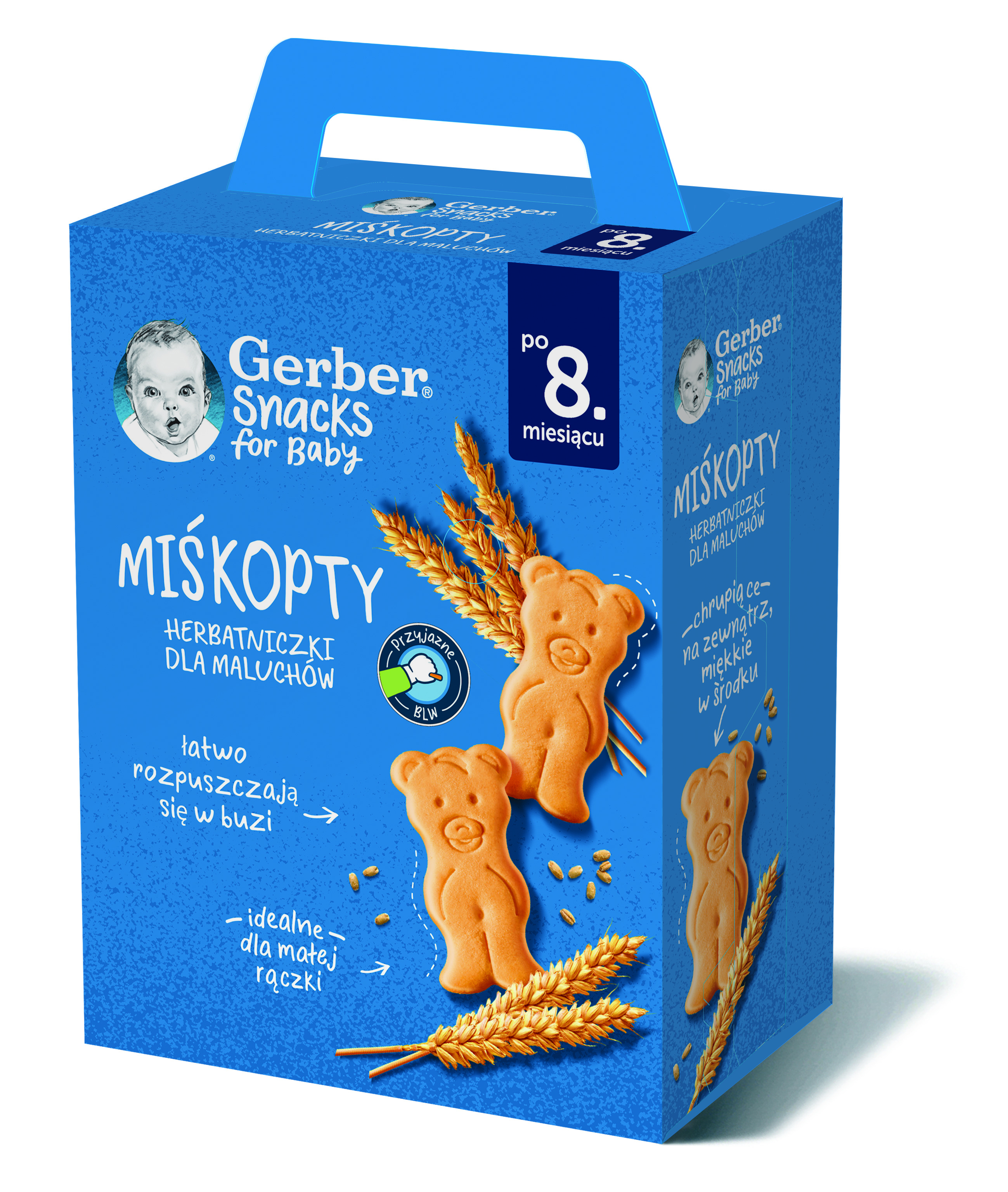 Miśkopty - herbatniczki dla niemowląt po 8 miesiącu życia