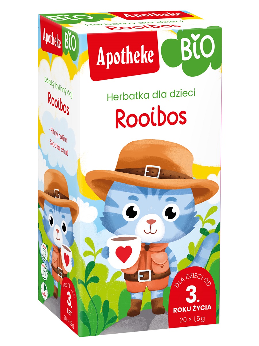 Herbatka dla dzieci - Rooibos (od 3 roku życia) BIO 20 torebek ex.