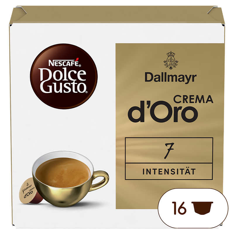 Crema d'Oro Kawa w kapsułkach (16 kapsułek)