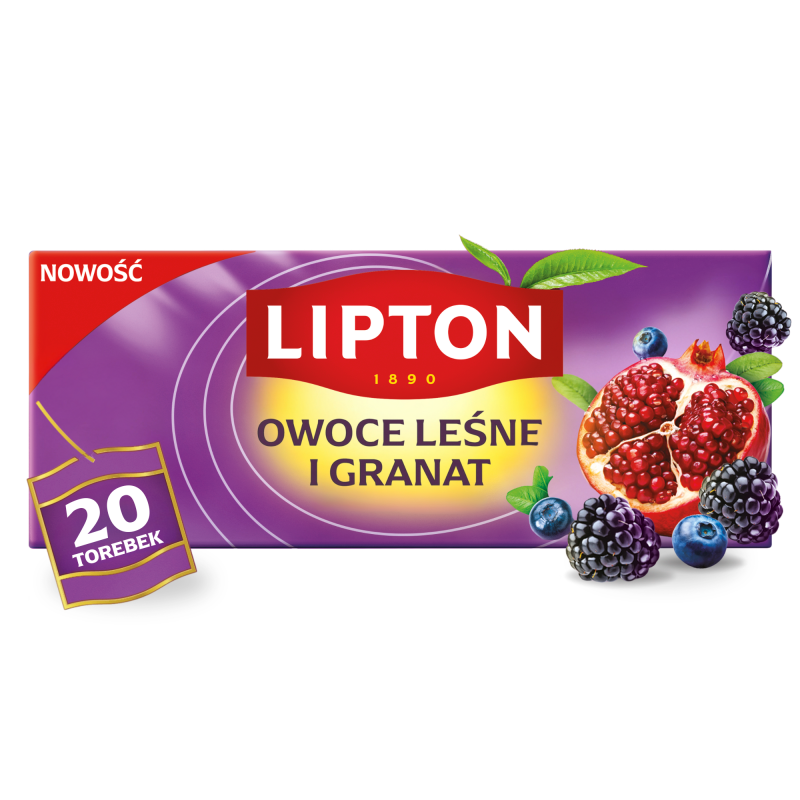 Herbatka owocowa - owoce leśne i granat (20 tor.)