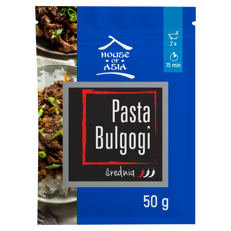 Pasta Bulgogi (średnio ostra)