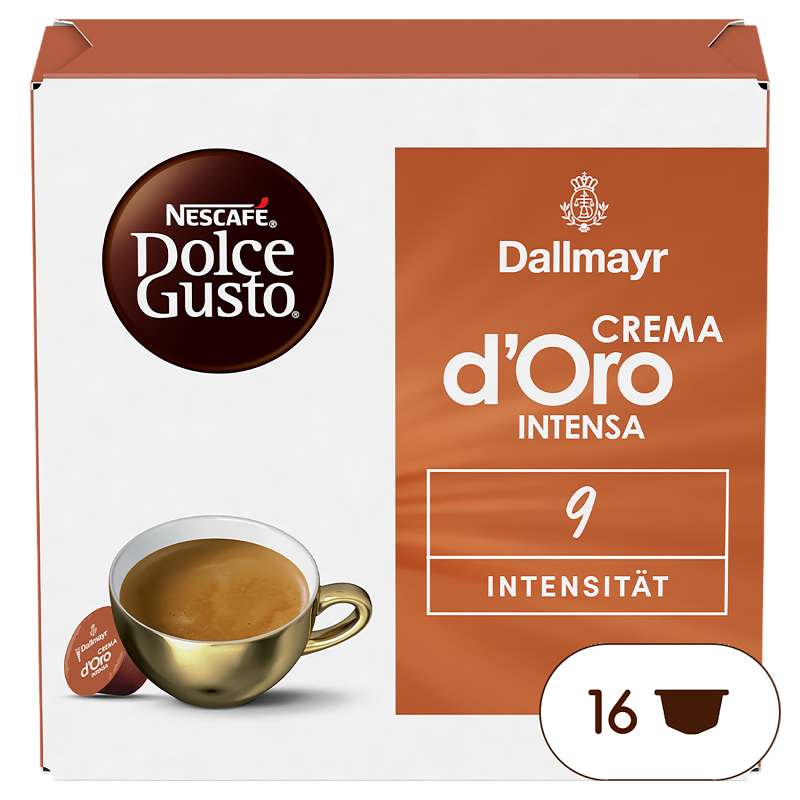 Crema d'Oro Intensa Kawa w kapsułkach (16 kapsułek)