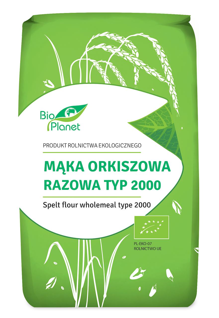 Mąka orkiszowa razowa (typ 2000) BIO