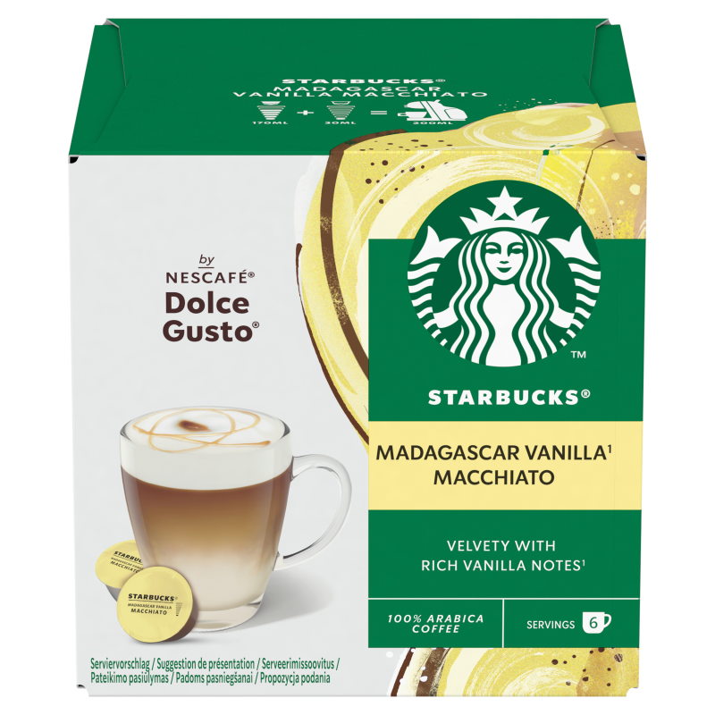 Macchiatto Vanilla Kawa w kapsułkach (12 kapsułek)