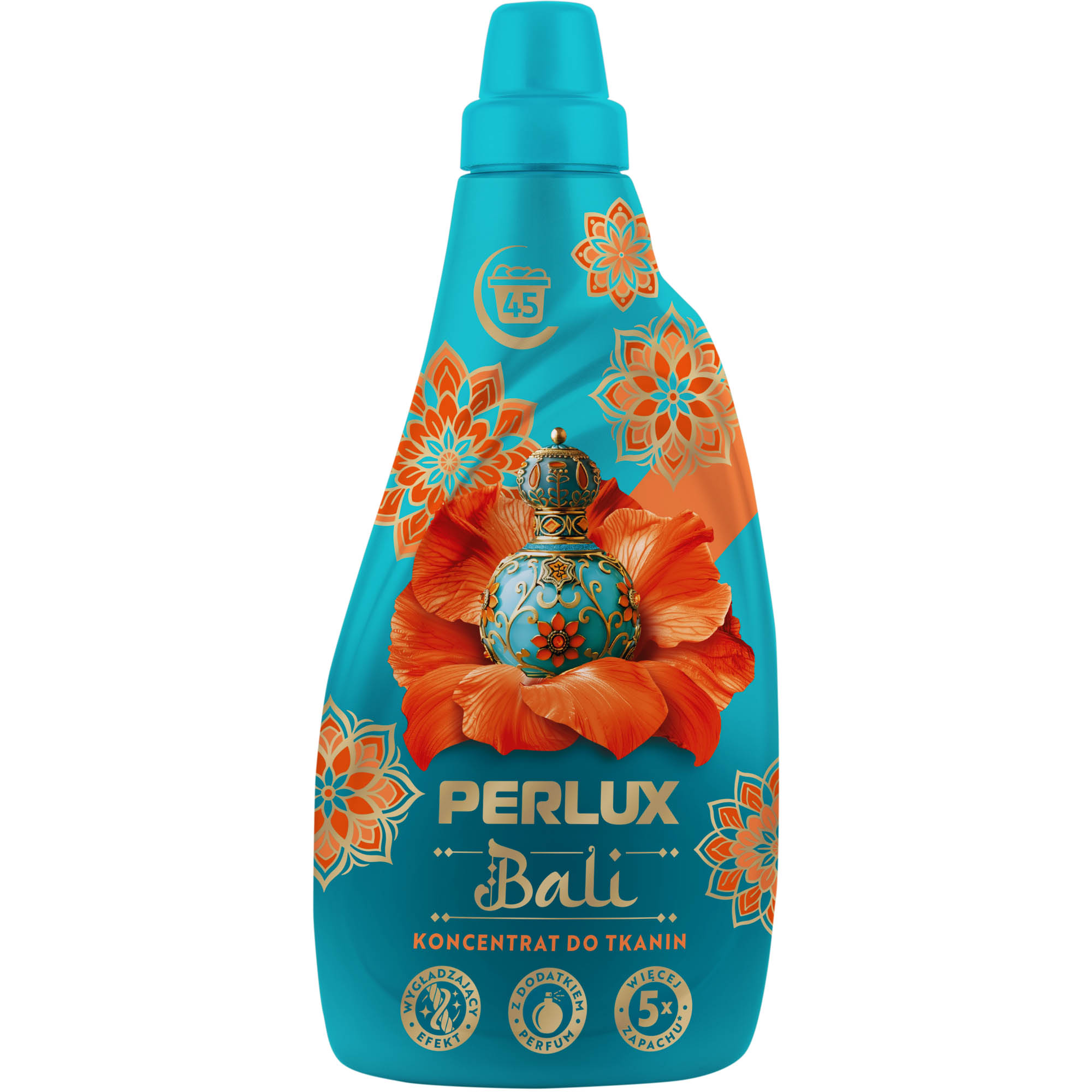 Skoncentrowany Płyn do płukania 45 prań Bali 900ml