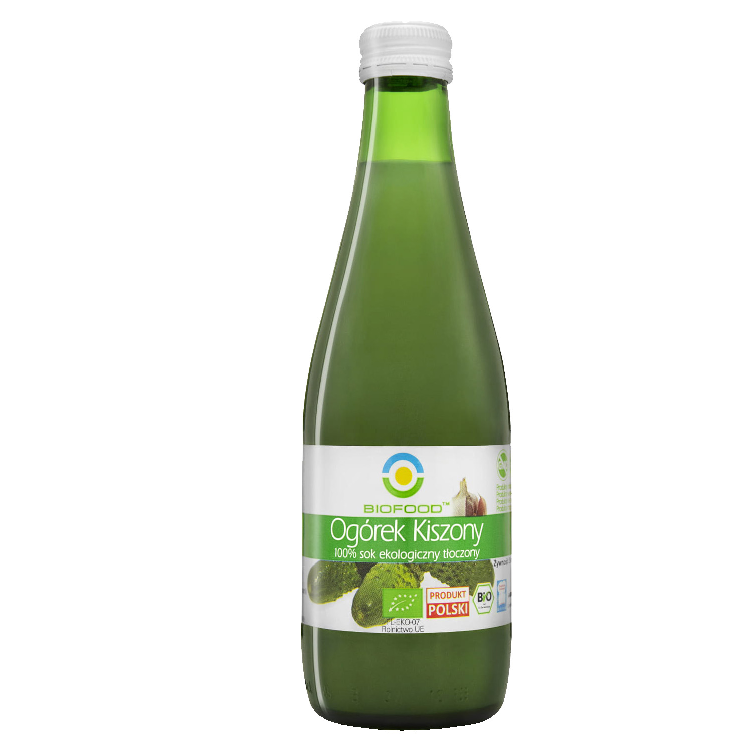 Sok z ogórka kiszonego bezglutenowy BIO