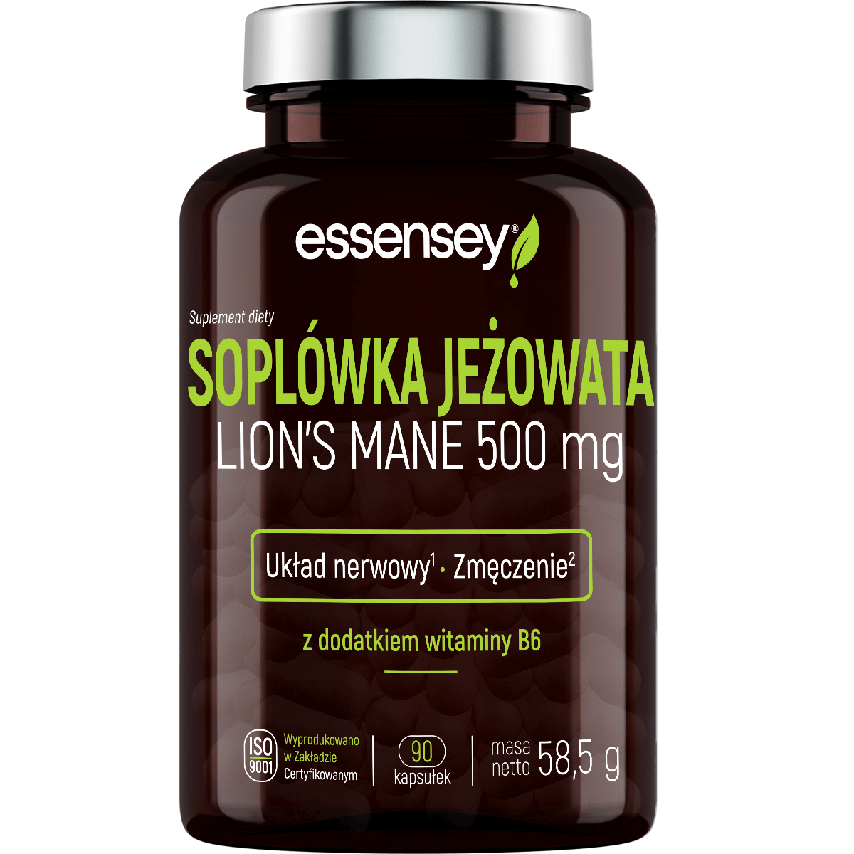 Soplówka jeżowata (90 kaps.) - suplement diety