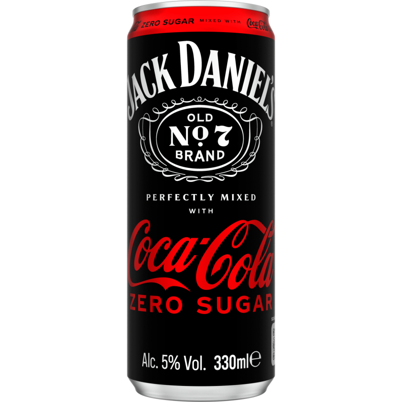 Tennessee Whiskey&Coca-Cola Zero (puszka zwrotna)