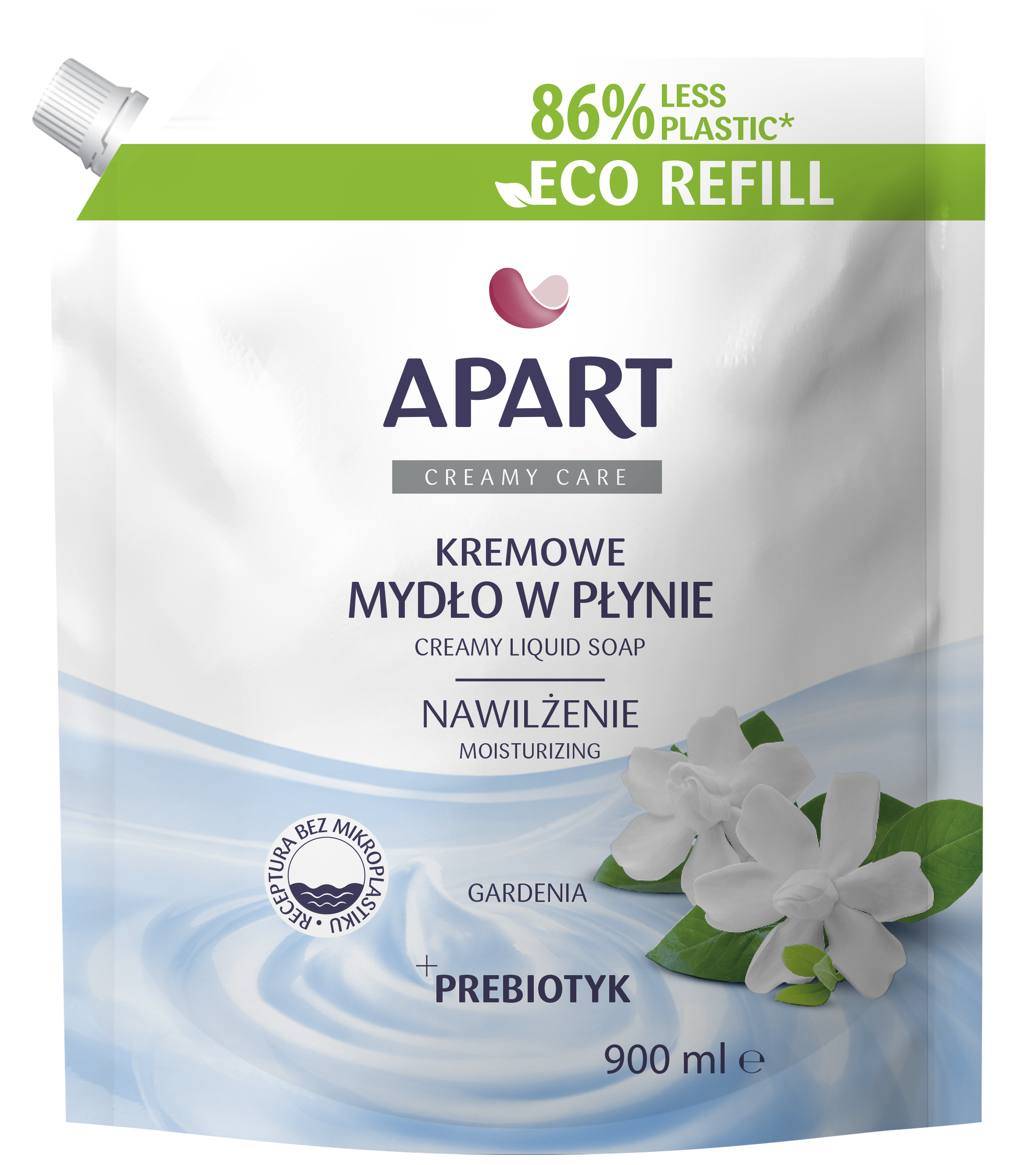 Kremowe mydło w płynie Gardenia - refill