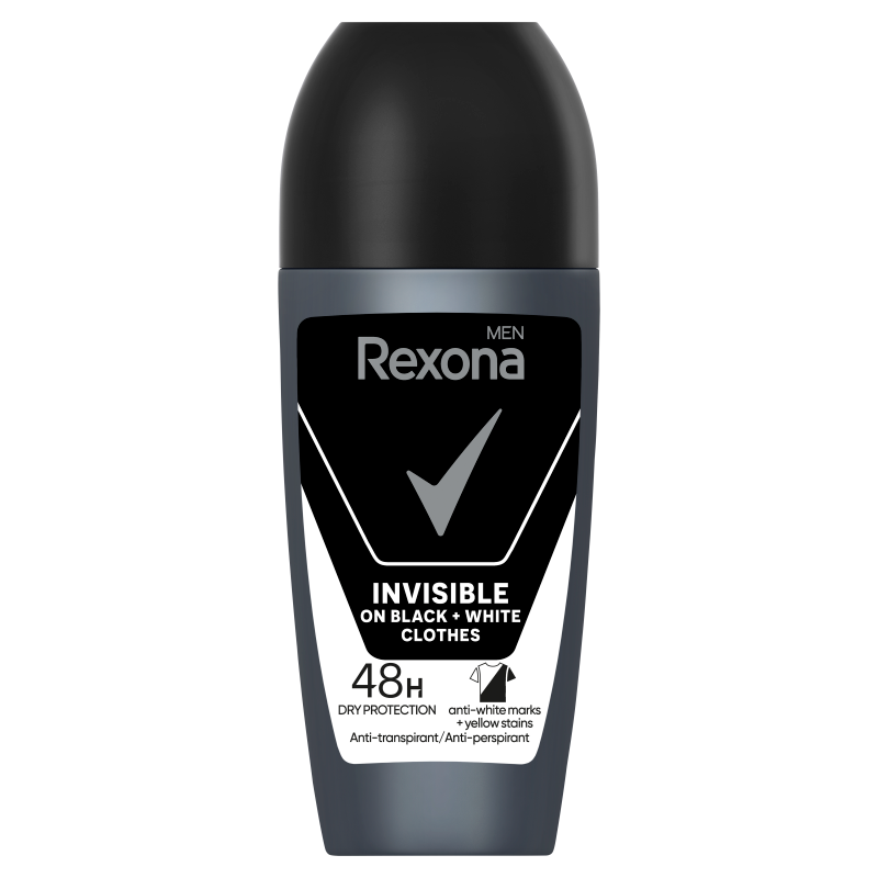 Antyperspirant w kulce Invisible Black + White