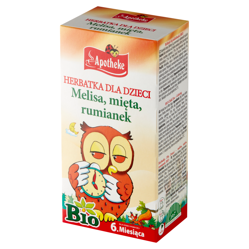 Herbatka dla dzieci - uspokajająca (po 6 miesiącu) BIO 20 torebek ex.