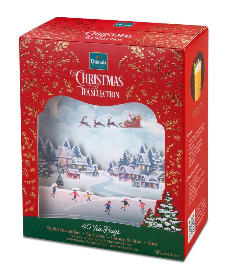 Zestaw herbat Christmas Tea Selection 40 torebek