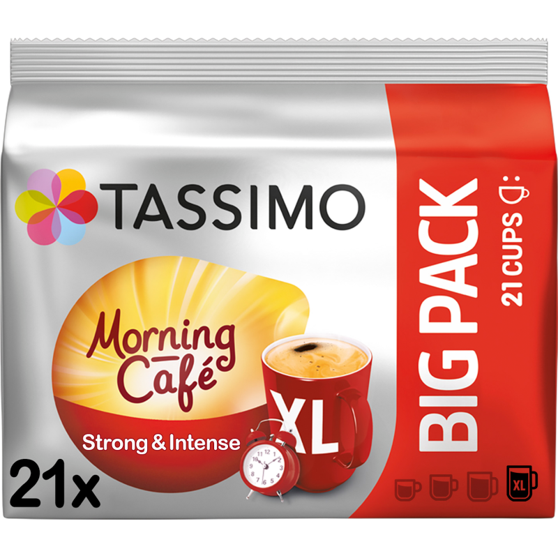 Kawa w kapsułkach Morning Cafe Strong&Intense XL (21 kapsułek)