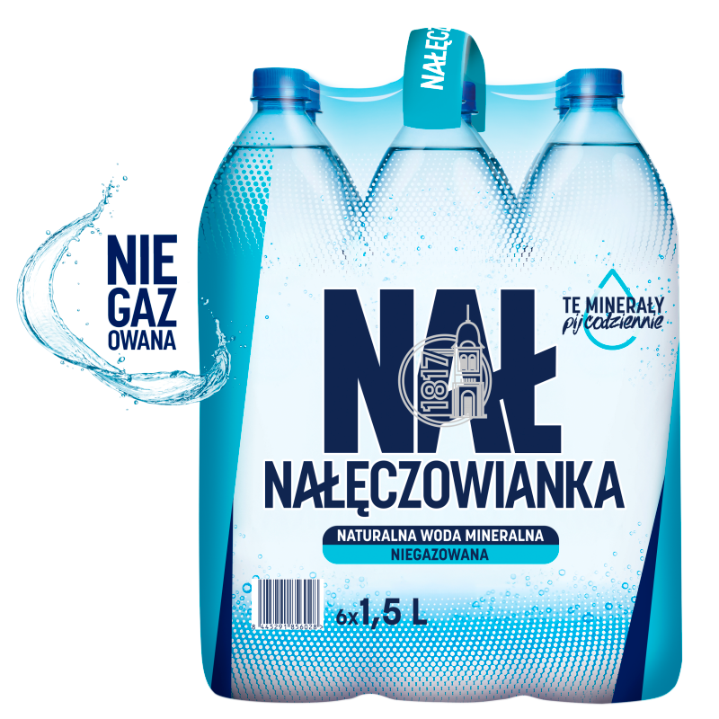 Naturalna woda mineralna niegazowana