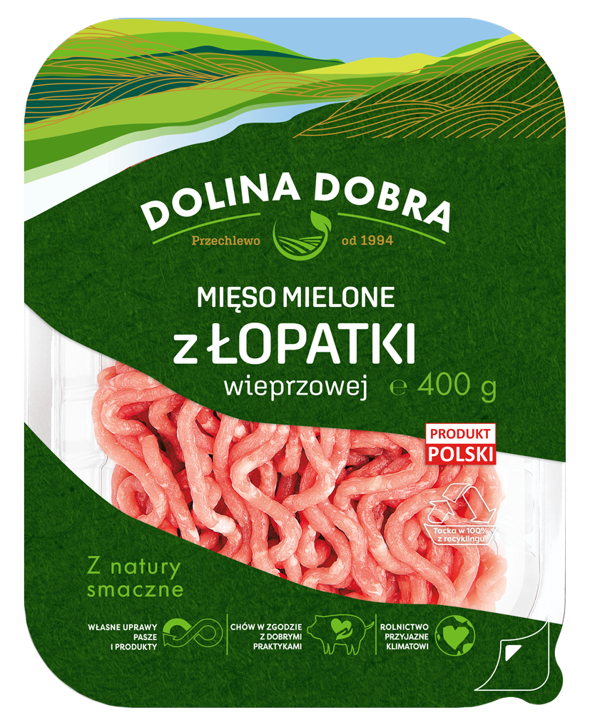 Mięso mielone z łopatki wieprzowej
