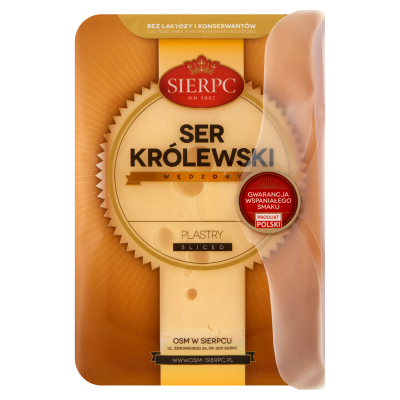 Ser Królewski Wędzony (plastry)