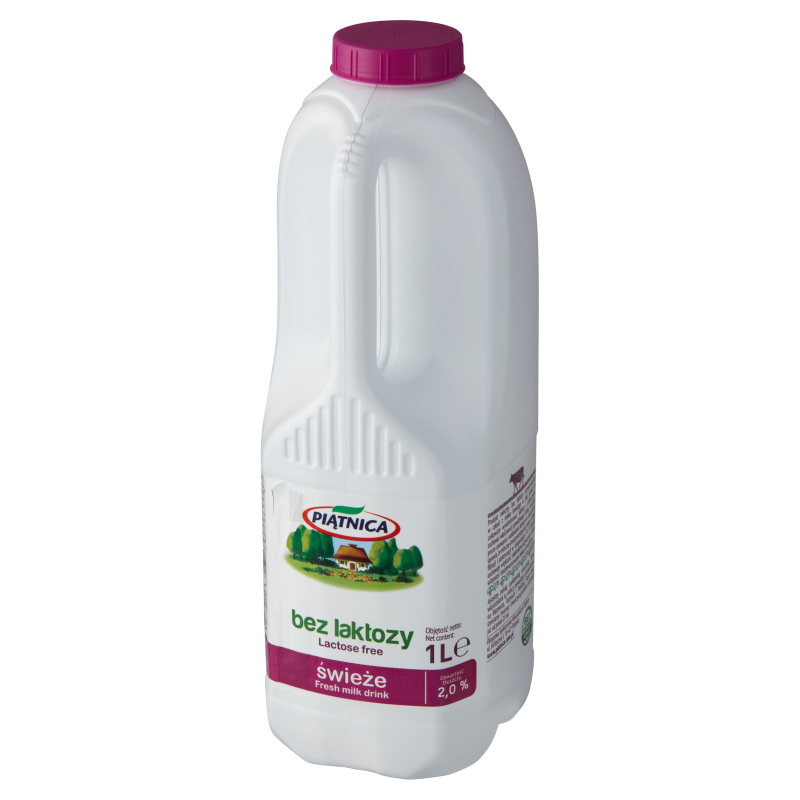 Mleko wiejskie świeże bez laktozy 2%