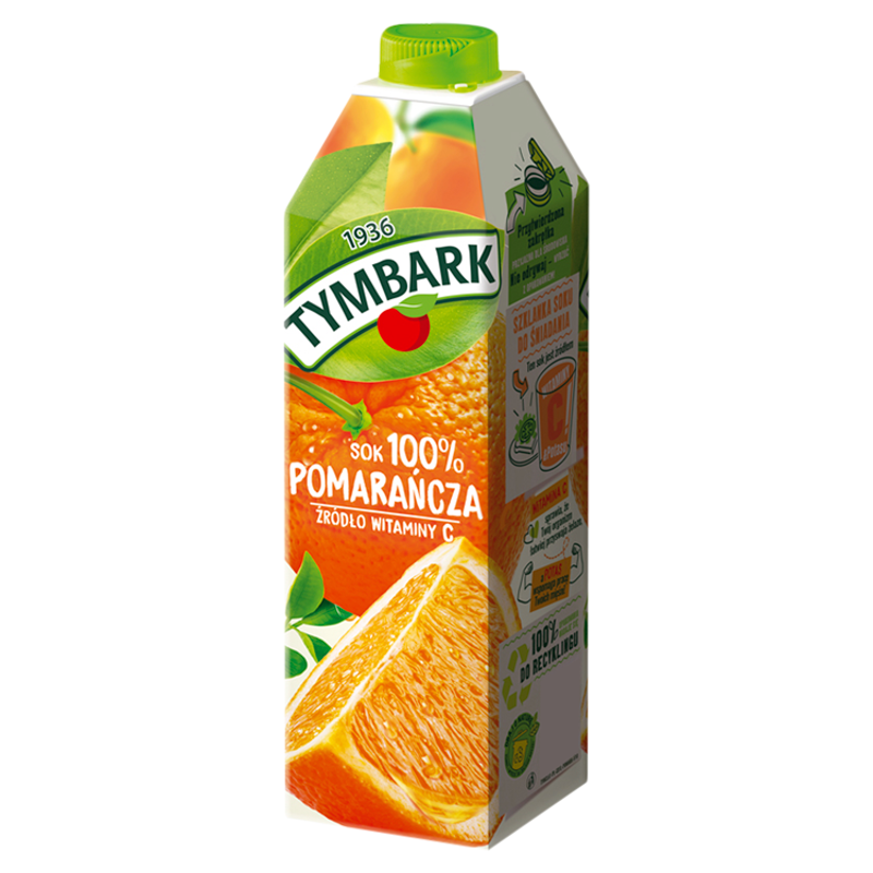Sok 100% Pomarańcza