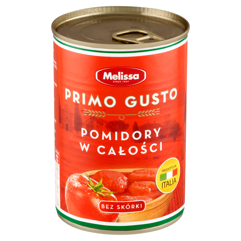 Pomidory w całości bez skórki