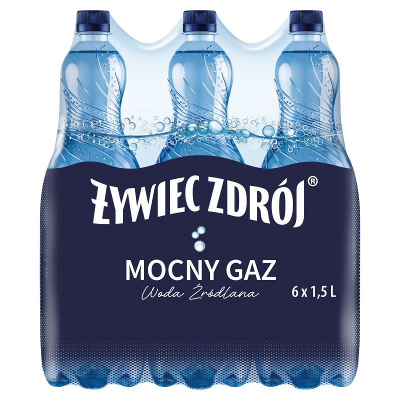 Mocny Gaz Woda źródlana
