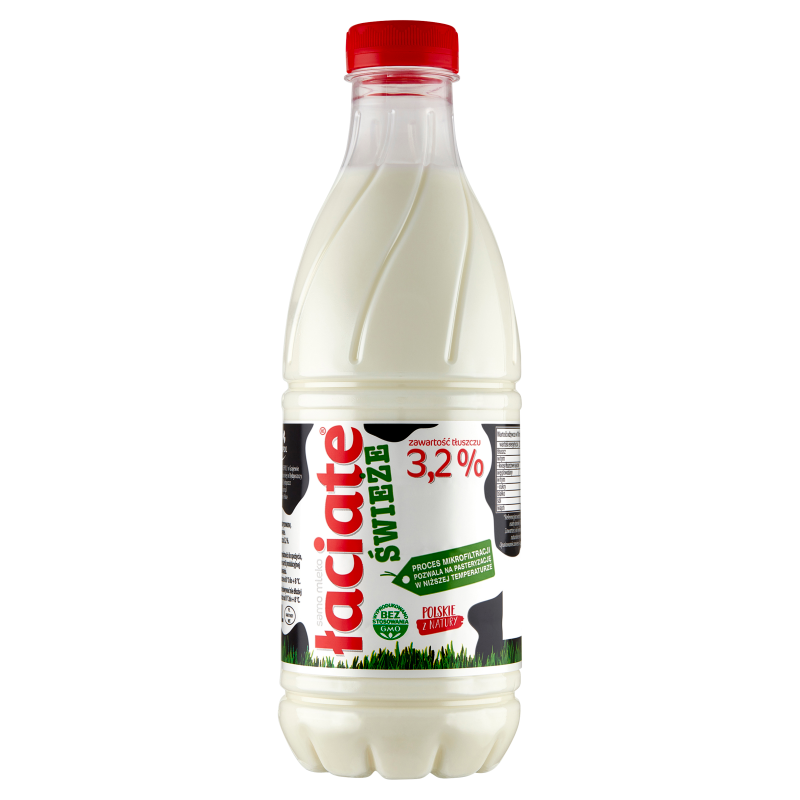 Mleko 3,2% w butelce (świeże)